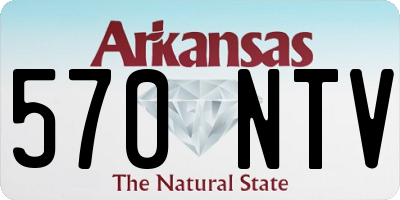 AR license plate 570NTV