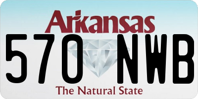 AR license plate 570NWB