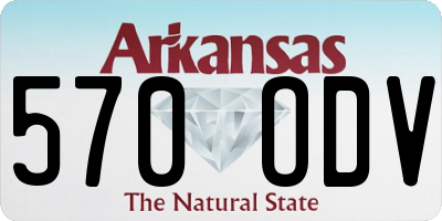 AR license plate 570ODV