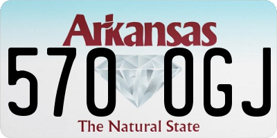 AR license plate 570OGJ