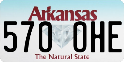 AR license plate 570OHE