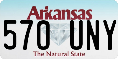 AR license plate 570UNY