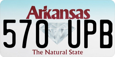 AR license plate 570UPB