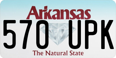 AR license plate 570UPK