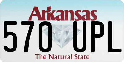 AR license plate 570UPL