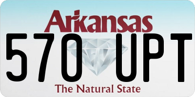 AR license plate 570UPT