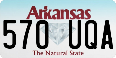 AR license plate 570UQA