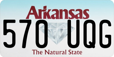 AR license plate 570UQG