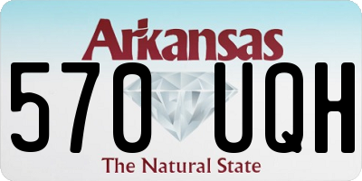 AR license plate 570UQH