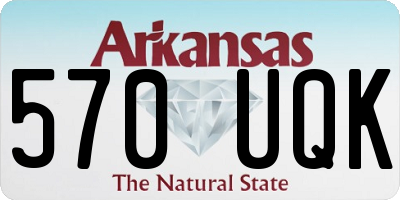 AR license plate 570UQK