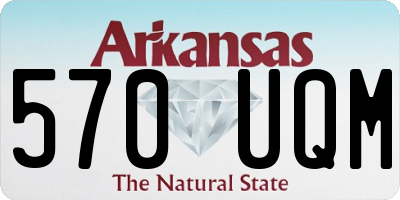 AR license plate 570UQM