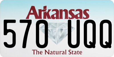 AR license plate 570UQQ