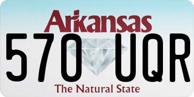 AR license plate 570UQR