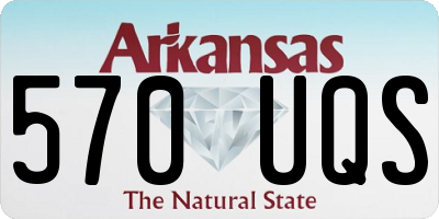 AR license plate 570UQS