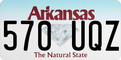 AR license plate 570UQZ