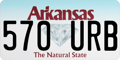 AR license plate 570URB