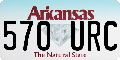 AR license plate 570URC