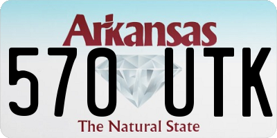 AR license plate 570UTK