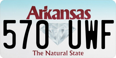 AR license plate 570UWF