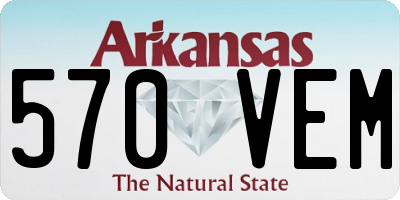 AR license plate 570VEM