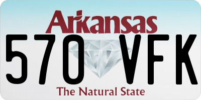 AR license plate 570VFK