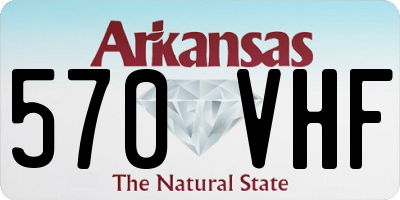 AR license plate 570VHF