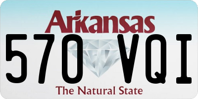 AR license plate 570VQI
