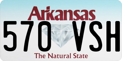 AR license plate 570VSH
