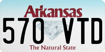 AR license plate 570VTD