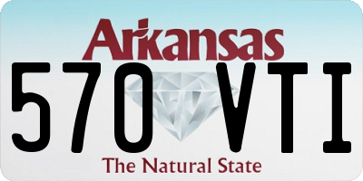 AR license plate 570VTI