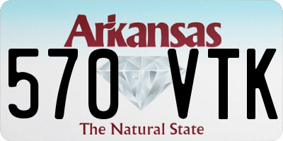 AR license plate 570VTK