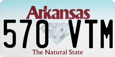 AR license plate 570VTM