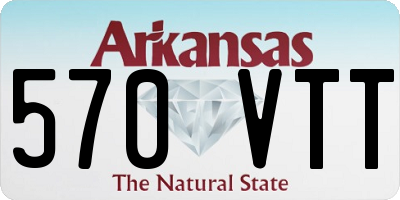 AR license plate 570VTT