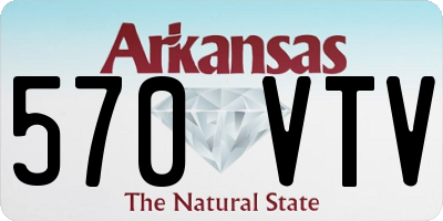 AR license plate 570VTV