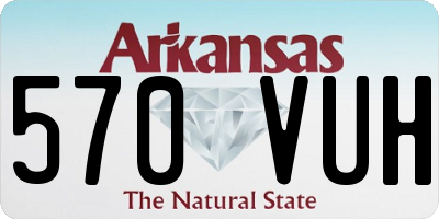 AR license plate 570VUH