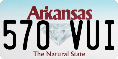 AR license plate 570VUI
