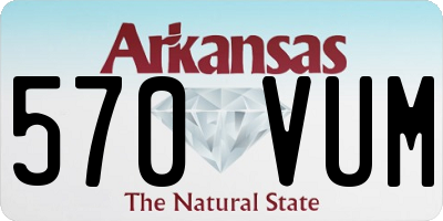 AR license plate 570VUM