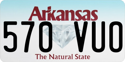 AR license plate 570VUO