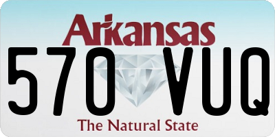AR license plate 570VUQ