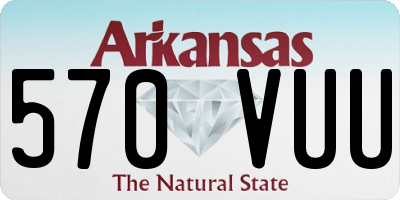 AR license plate 570VUU