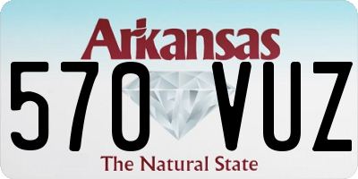 AR license plate 570VUZ