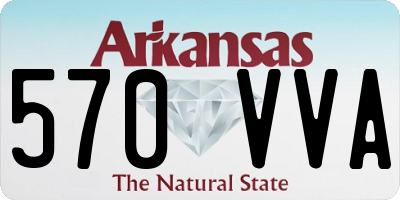AR license plate 570VVA