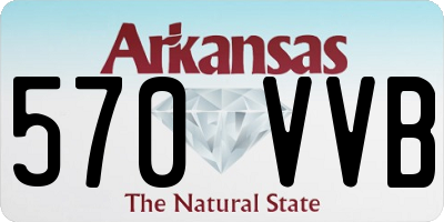 AR license plate 570VVB
