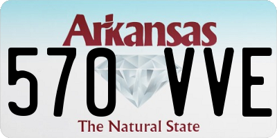 AR license plate 570VVE