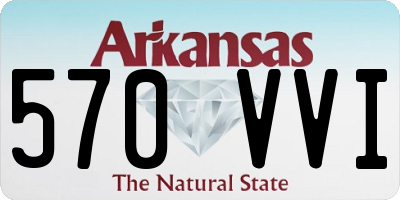 AR license plate 570VVI