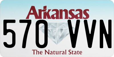 AR license plate 570VVN