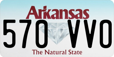 AR license plate 570VVO