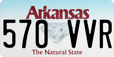 AR license plate 570VVR
