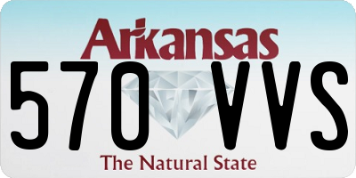 AR license plate 570VVS