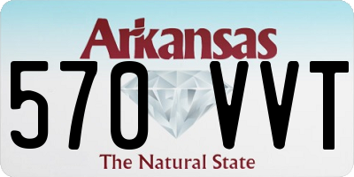 AR license plate 570VVT